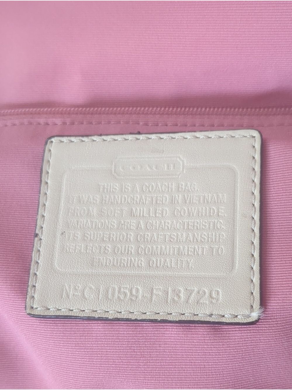 Coach Soho Pleated Flap Shoulder Bag – Style F13729 - Picture 13 of 13